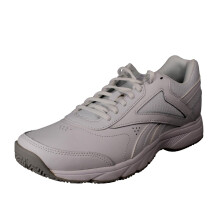 (White, UK 6) Mens Reebok Lace Up Trainers - Work N Cushion 4.0 FU7354
