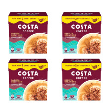 COSTA COFFEE CAPPUCCINO PODS 4 PACKS (CAPPUCCINO 10 CAPSULES)