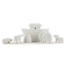 East of India Porcelain Mini Noah's Ark Baby Keepsake Christening Gift