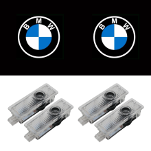 4er-Set Kompatibel mit BMW-Logoprojektionsleuchten für 1er bis 7er Serie, X1 bis X7 Serie und M Serie, Tür-Einstiegslicht und Ambientebeleuchtung
