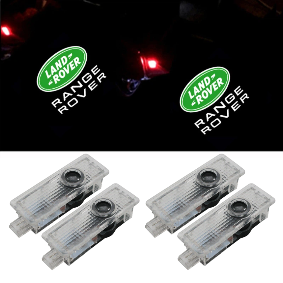 Led Door Courtesy Logo Projector Compatible With Land Rover Range Rover Freelander Discovery 3 4, Car Welcome Ghost Shadow Puddle Embl Light 6083684377686