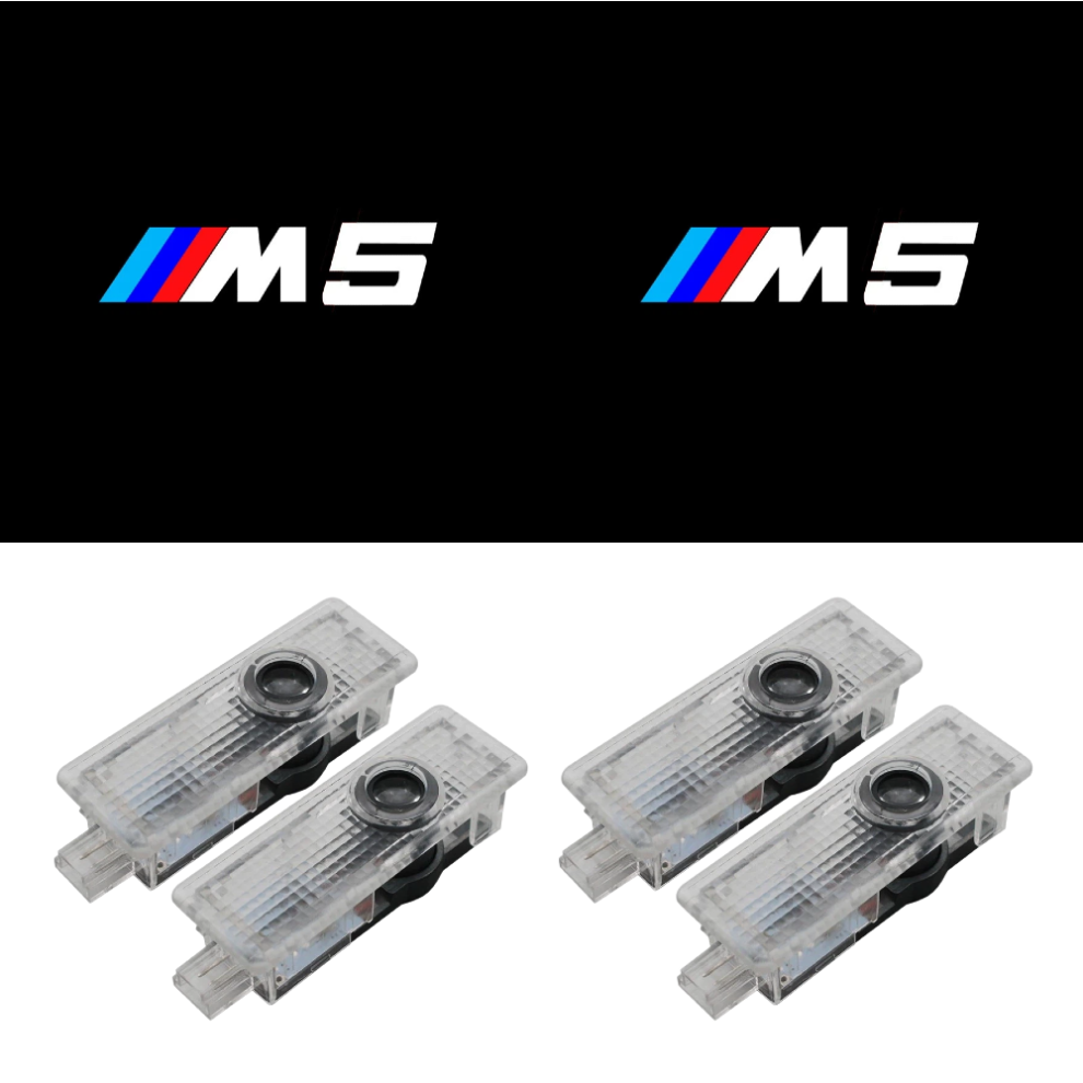 4 Pack Car Door Projector Lights For M5 Series, Welcome Logo Puddle Lamps For Ambient Lighting 6083684377204