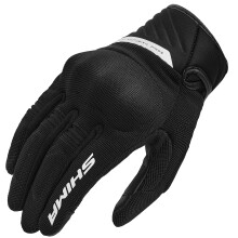 SHIMA SONIC Motorbike Gloves Women Textile Leather Short Summer Biker Armoured Protectors Motorcycle Perforated Ventilated Touchscreen Motorsport Glov