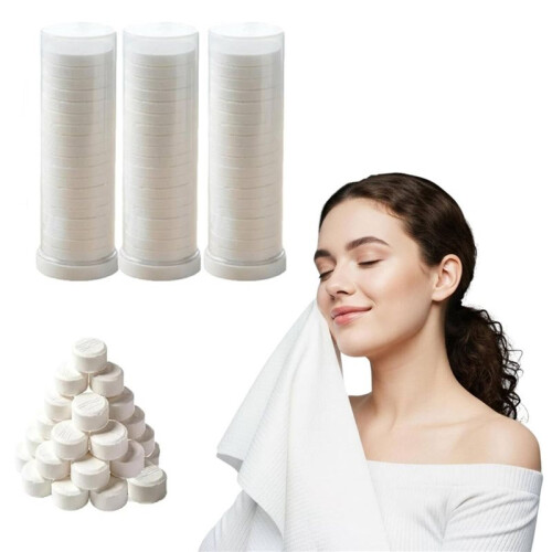 Towel Refills for Hot Face Towel Heater Machine, White, 60 Count, 20pcs Per Roll 1