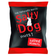 Salty Dog Salted Peanuts 24 x 45g packets on pub card 4500