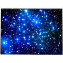 Silent Monsters Mouse Mat Small 10 x 8 inches / 24 x 20 cm, Space, Stitched Edges, washable & rollable Mouse Pad, Gaming Home Office Mousemat, Mousepa