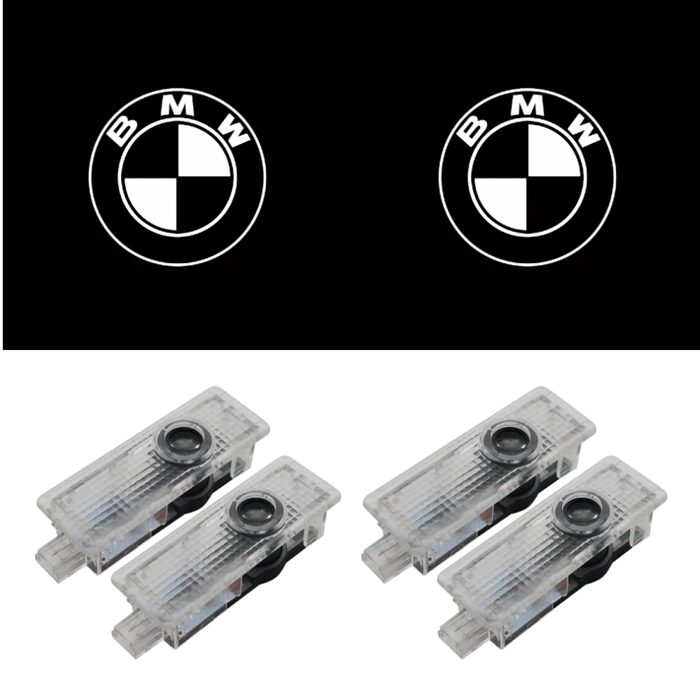 4 Pack Door Welcome Projector Lights Compatible With Bmw 1 To 7 Series X1 To X7 Series M Series Ambient Lighting 6083684376986