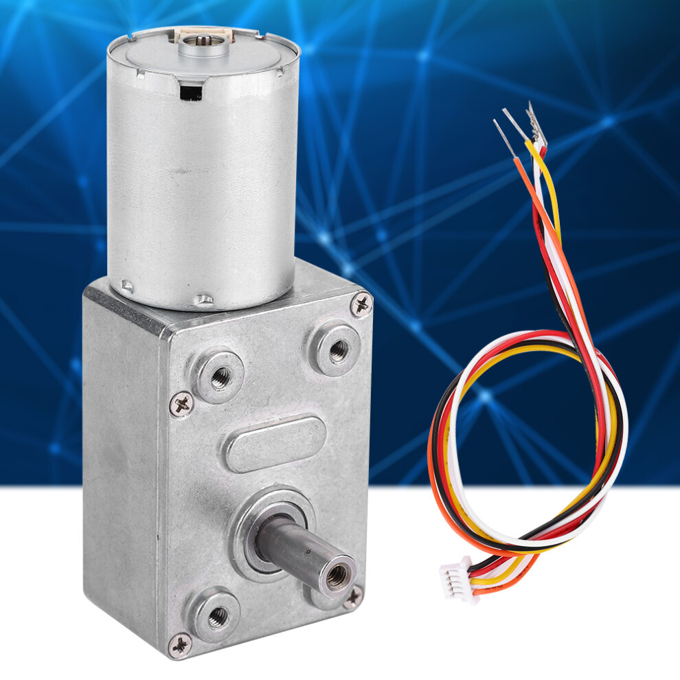 Brushless Worm Motor 12/24V 10RPM High Torque