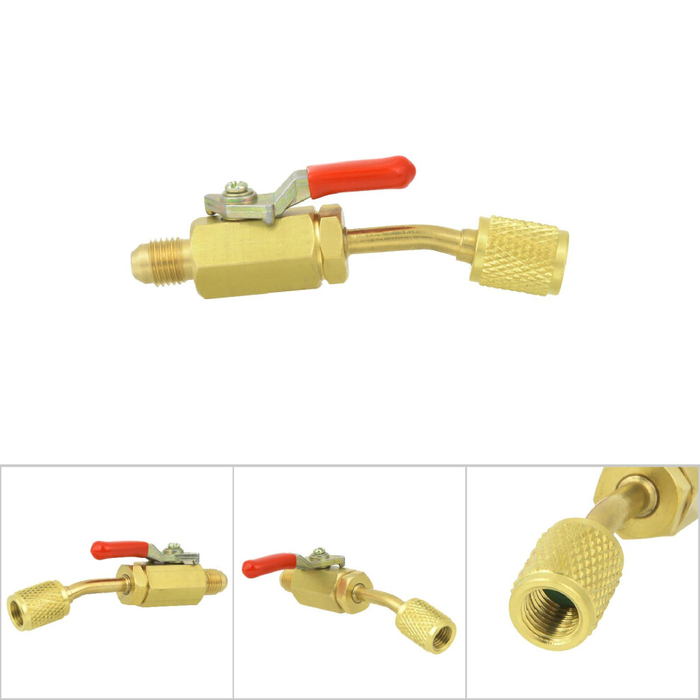 1/4in Brass Manual Ball Valve for AC and Auto