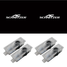 4er-Set Kompatibel mit BMW-Logo-Projektionsleuchten für 1er bis 7er Reihe, X1 bis X7 Reihe und M Serie, Tür-Einstiegs- und Ambientebeleuchtung