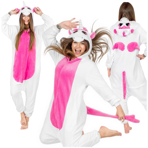 Kigurumi-Einteiler – Einhorn mit Sternen