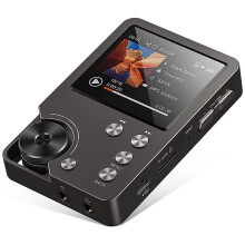 Lecteur MP3, Lecteur de Musique Audio Numérique Portable Haute Définition DSD Sans Perte avec Carte Mémoire de 64 Go