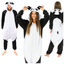 Disfraz de pijama mono - panda Disfraz de pijama mono - panda