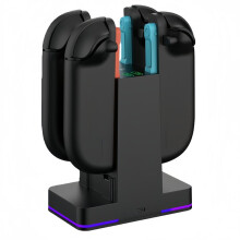 For 2 8 in 1 Magnetic Charging Dock, Charger Stand Station,Gamepads Charging Dock for NS2 Game Accessories