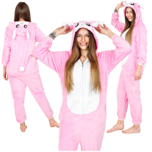 Disfraz de pijama enterizo - conejo Disfraz de pijama enterizo - conejo