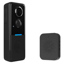 Doorbell Camera: Battery-Powered, Dual Announcement, High Definition, Two-Way Audio, Night Vision Doorbell