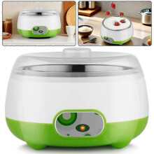 220V 1L Automatic Yogurt Maker, Portable Electric Curd Maker with Constant Temperature and Auto Power-Off for Kitchen
