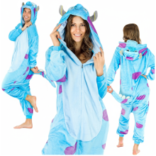 ZOLTA Kostuum kigurumi onesie Sulley Monsters Inc. pyjama dames heren trainingspak XL