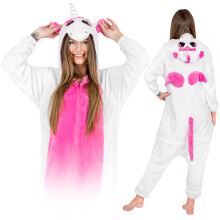 Onesie kigurumi kostuum - eenhoorn met sterren Onesie kigurumi kostuum - eenhoorn met sterren