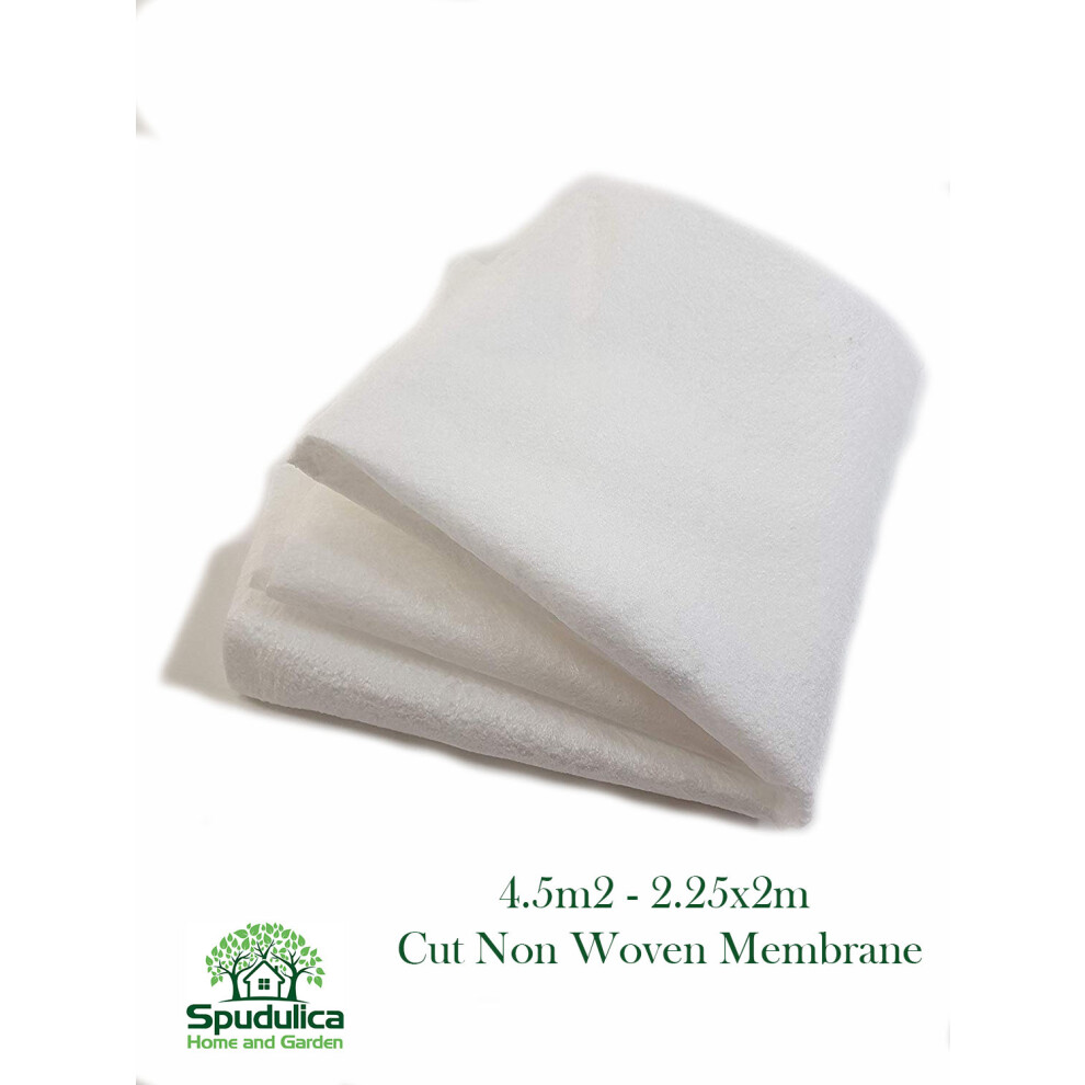 Spudulica 4.5Mâ² Non Woven Geotextile Membrane Weed Control Drainage Landscaping Fabric 5065013758213
