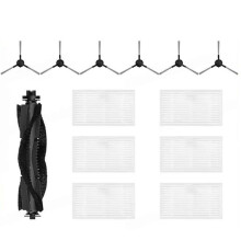 For Cleanova W7 / W11 / W15, Vexilar W9 / W15, Airzeen R7 Vacuum Parts Main Side Brush Filter
