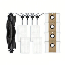 For Teendow D10S D10S MAX Vexilar Cleanova W7 W9 W11W15 Robot Vacuum Cleaner Spare Parts Main Side Brush Filter Dust Bag
