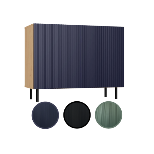 Commode KAMA 2D SLIM ARISAN BLEU MARINE