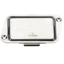 9V Guitar Battery Box Push-Button Guitar Battery Compartment for Active Guitar Bass Bevel Style