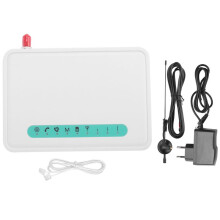 4X Feste Drahtlose Terminal Quad-Band GSM SIM-Karte Telefonleitung Desktop Anrufer Dialer GSM850 / 900/1800 / 1900MHZ EU-Stecker