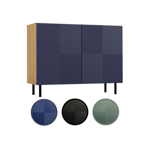 Commode KAMA 2D/K ARISAN BLEU MARINE