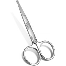 selcouth yyds Stainless Steel Nose Hair Scissors for Men Women
