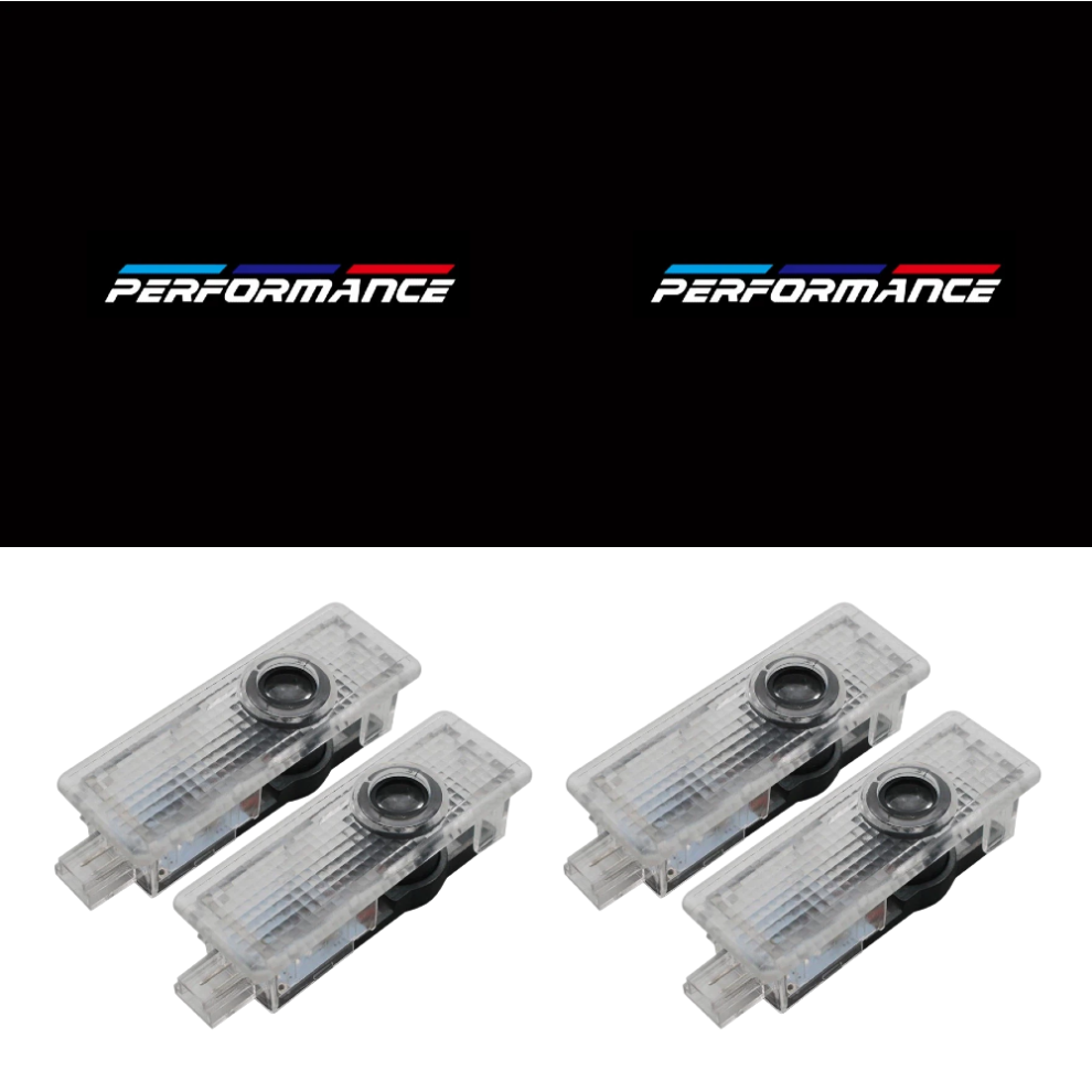 4-Pack Compatible Projector Lights For 1 To 7 Series X1 To X7 Series And M Series Door Welcome Ambient Lighting 6083684377228