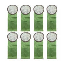100431 Micro Filter Bags Replacement for ProTeam 6 Quart Backpack Vacuum Super QuarterVac Open Cirular Collar 8PCS
