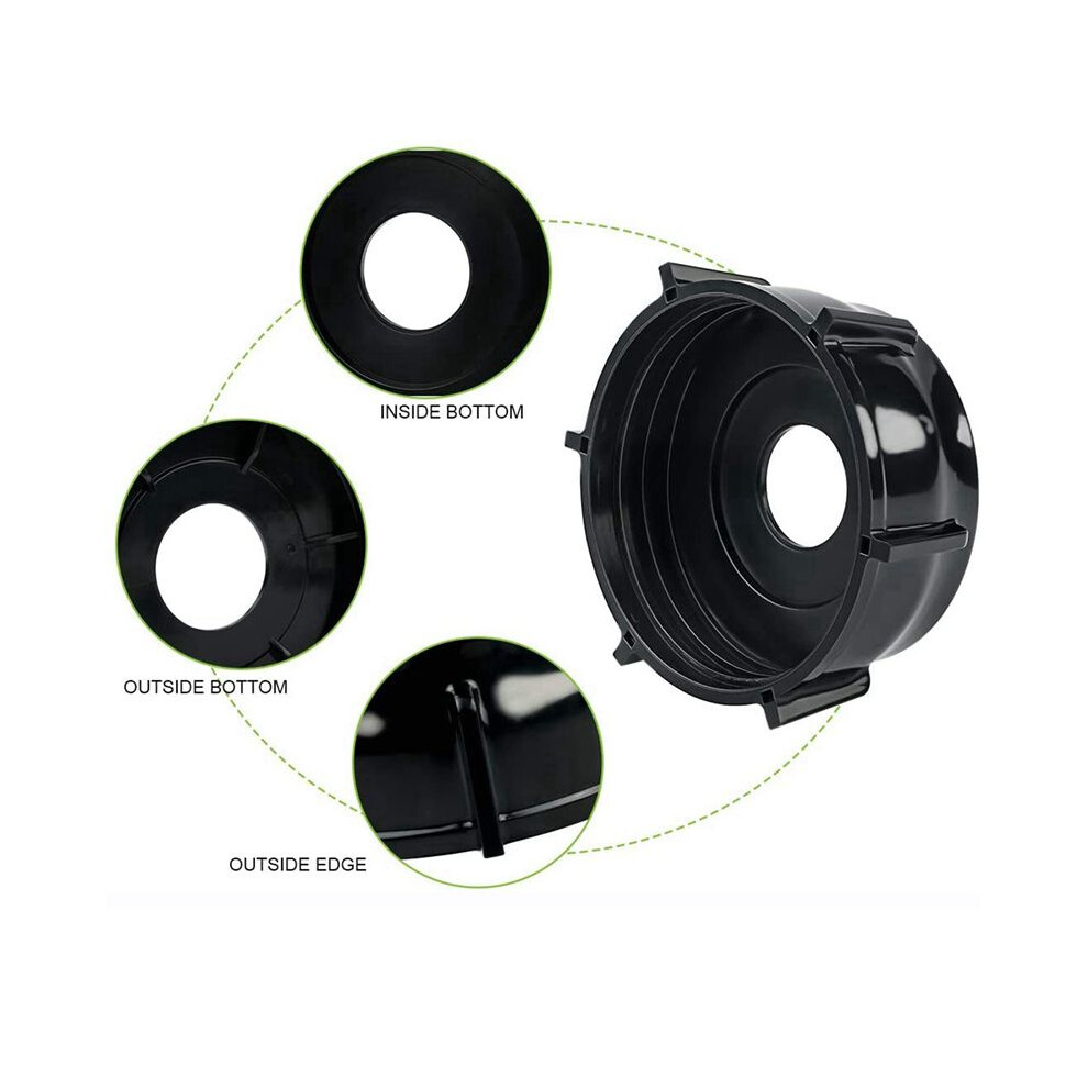 Replacement Part For Blender 4Pcs Blade & 4Pcs Blender Jar Base & 8 Pcs Gasket Seals & 4Pcs Square Drive 4711982327103