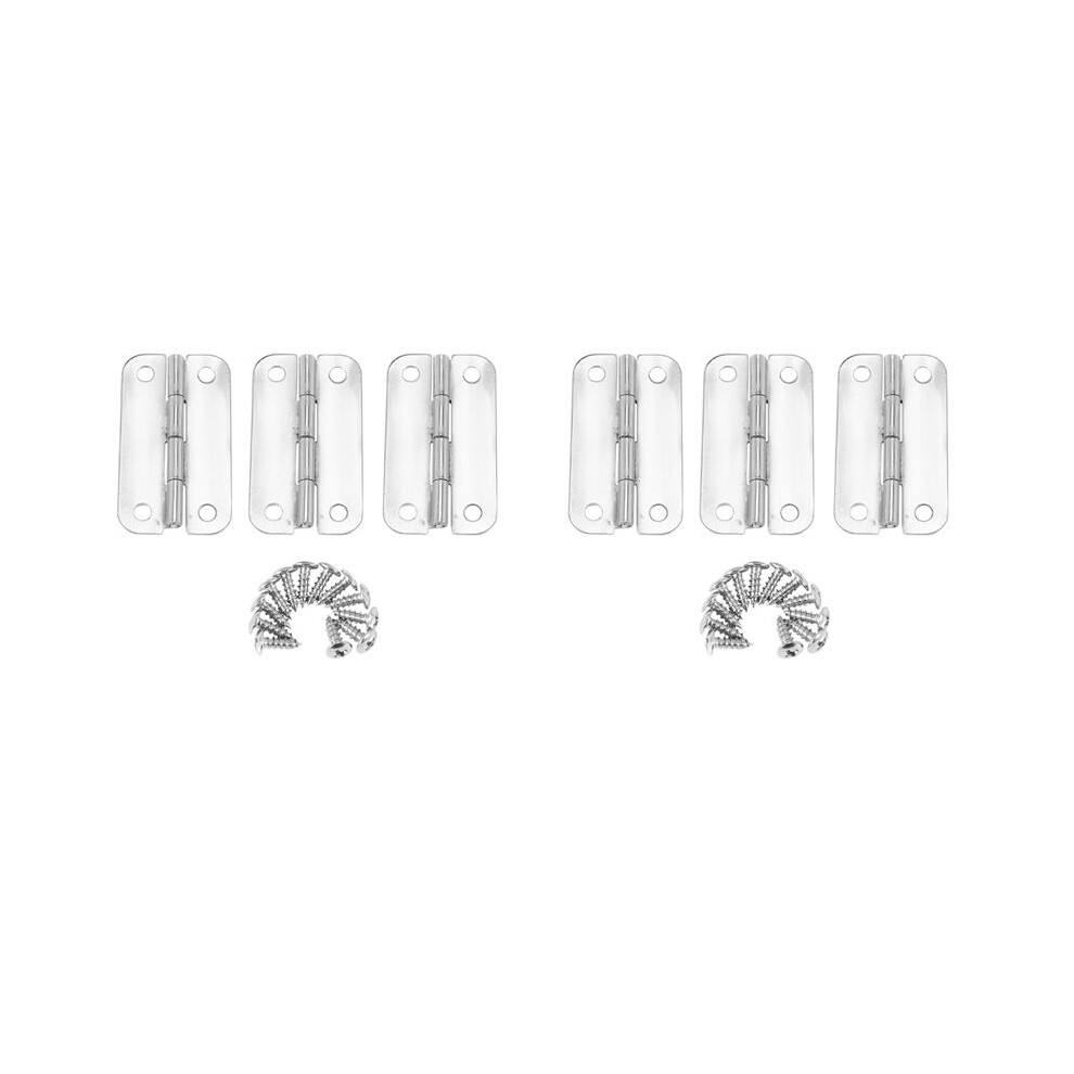6Pack Cooler Stainless Steel Hinges For Ice Chests, Cooler Stainless Steel Hinges Replacement Set With Screws 6033065496918