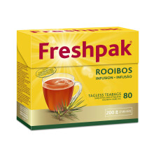 Freshpak Rooibos Tea | 80 Tagless Teabags | Packed at source in South Africa |