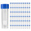 600Pcs 5Ml Plastic Graduated Vial Storage Container Test Tubes with Screw Caps 1