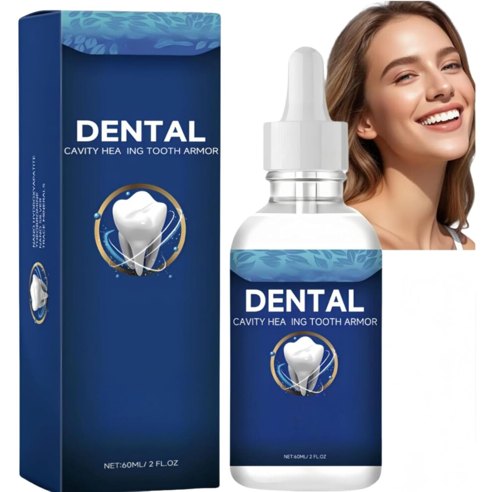 Gogerstar 2Pcs Cavity Tooth Repair,Dental Cavity Healing Tooth Armor, Helps Strengthen Enamel & Reduce Tooth Sensitivity, Teeth Repair Gel For Enamel Care