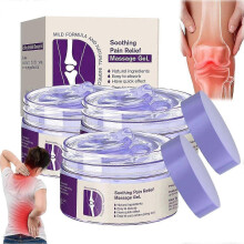 (3 Pack) Joint Pain Gel Purple Gel for Joint Activities Throughout The Body, Soothes Knees, Lumbar, Neck, Hands and Feet S04
