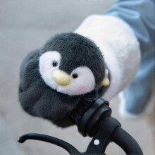 Plush Capybara Gloves,Winter Gloves Capybara Plush Gloves | Cold Weather Gloves, Windproof Cycling Gloves, Penguin Gloves for Driving Biking Running