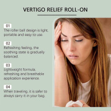 1/2/3/4/5x Anti-Dizzy Roll-On, Vertigo Ease Roller 10ml, Natural & Fast-Acting Essential Oil for Vertigo and Dizziness Support new 2025