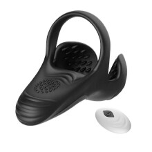(B) Private Novelty Wave Therapy Device for Men, Rechargeable and IPX7 Waterproof, Helps Restore Vitality Naturally, Features Multiple Modes