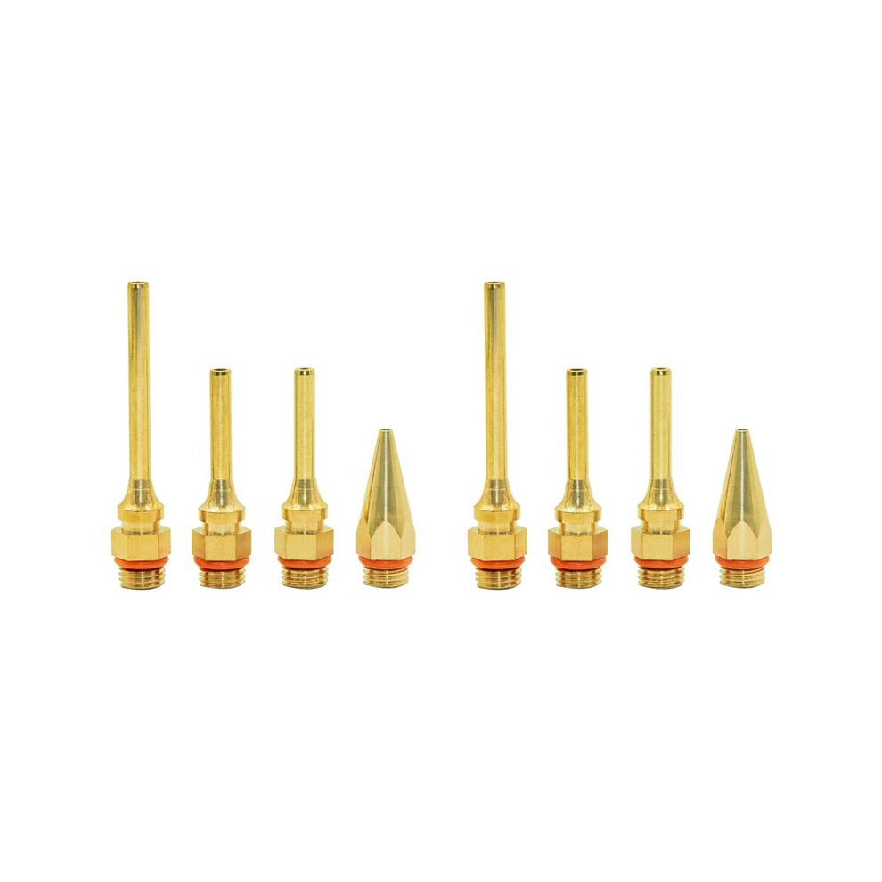 Power Fine Tip Glue Guncopper Nozzles For Hot Glue 8 Pack Copper Nozzles For Full Size Dual Temp Hot Melt 4713332021853