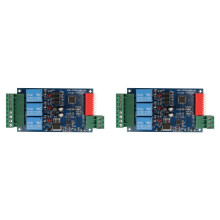 2X 3 Kanal 5A DMX512 Kontrollierter Relais Schalter Kit DIY Konverter DMX Dimmer Relais