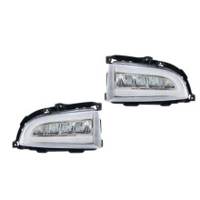 LED 12V Daytime Running Light White Yellow Turn Signal Front Bumper Headlight Fog Lamp for Lancer 2004-2006