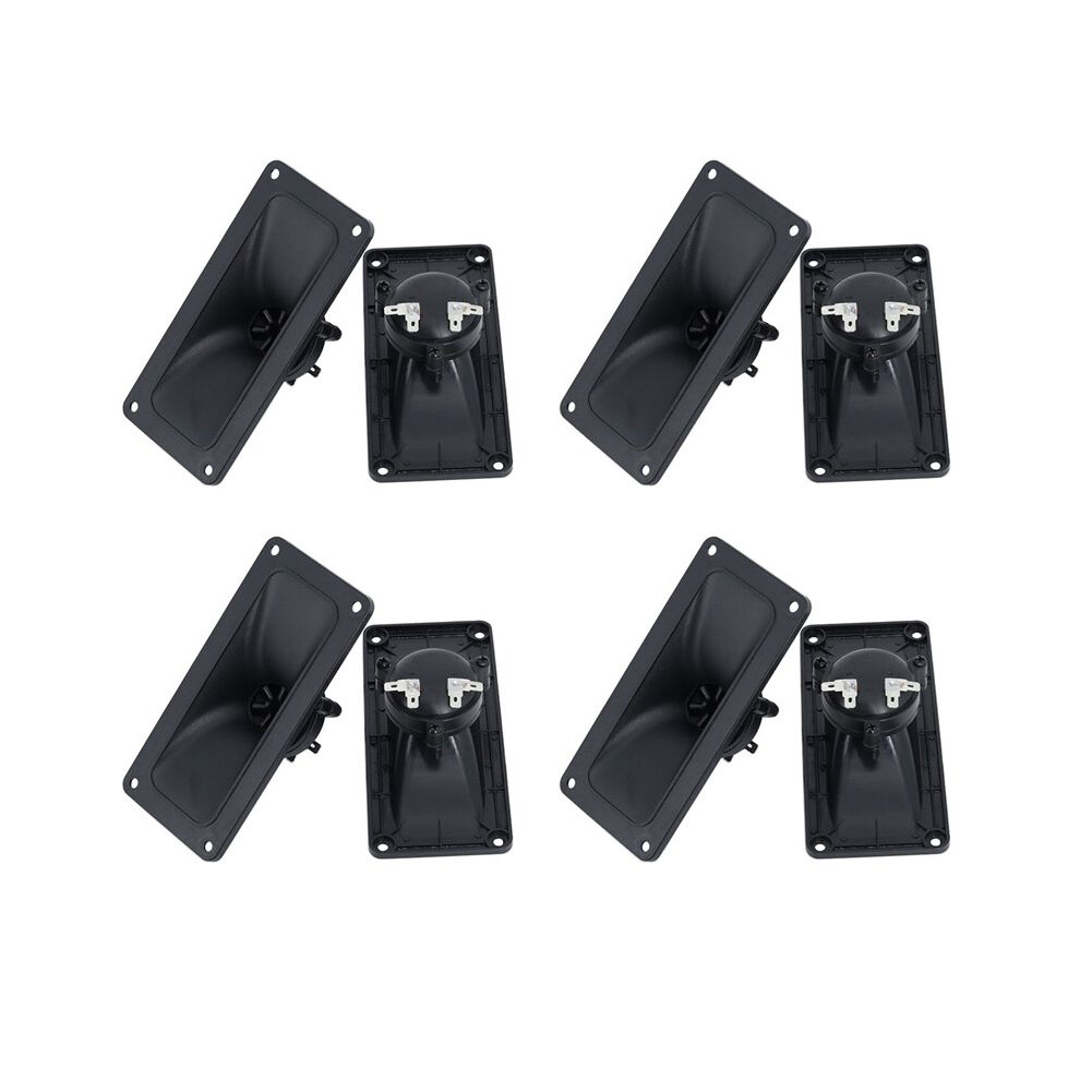 8Pcs Tweeters Speaker Piezoelectric Tweeter Loudspeaker 150W Ceramic Buzzer Treble Square Diy Audio Speakers 4711216134538