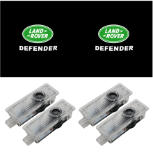 Led-ovivalo, yhteensopiva Land Rover Range Rover Freelander Discovery 3 4 -mallien kanssa, auton tervetuliaisvarjo- ja logoprojektori, 4 kpl
