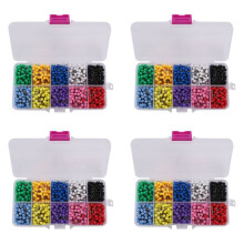 4000 Pcs Map Tacks Push Pins Plastic with Steel Point Cork,Board Safety Colored Thumbtack Office School Supply
