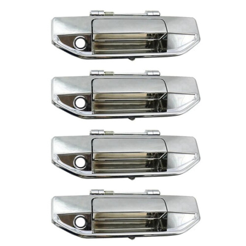 4X Car Tailgate Handle for  Hunter F70 Cargo Box Handle Rear Trunk Handle Tail Door Buckle Electroplating Handle
