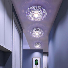 1 Led Ceiling Lamp,Led Light,Modern Crystal Led Ceiling Light Living Room Chandelier Aisle Corridor Light 5W
